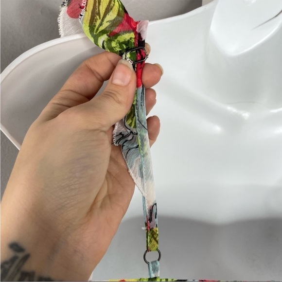 OLSENBOYE Floral Print Ruffle Maxi Dress - Picture 5 of 9